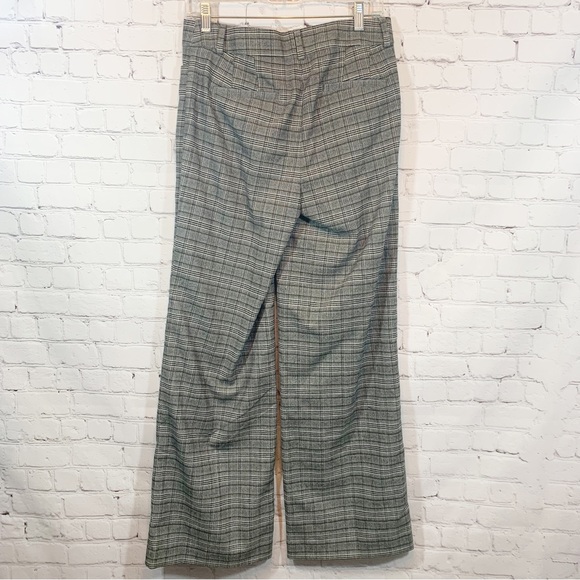Loft Hi Waist Trouser Gray Plaid - Picture 2 of 9